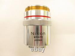 Nikon BD Plan 5X 0.1 210/0 Metal Microscope Objective Lens M26 thread Macro