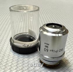 Nikon BD Plan 60X/0.80 DRY Microscope Objective Lens 210mm M26 Thread