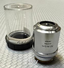 Nikon BD Plan 60X/0.80 DRY Microscope Objective Lens 210mm M26 Thread