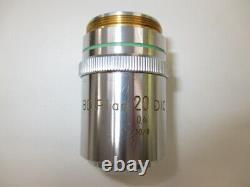 Nikon BD Plan DIC 20X 20 / 0.4 210/0 Microscope Objective Lens Nomarski M26