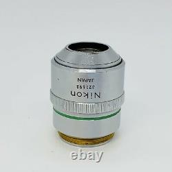 Nikon BD Plan ELWD 20x/0.4 Microscope Objective Lens 210mm