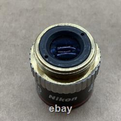 Nikon BE Plan 4x/0.10? /- WD 25 Microscope Objective
