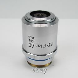 Nikon Bd Plan 60/0.80 210/0 Microscope Objective Lens 60x M26