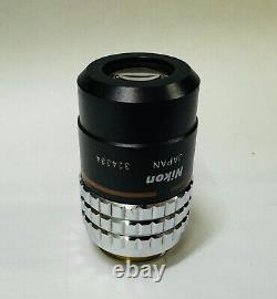Nikon CFN Plan 2X/0.05 Microscope Objective Lens Labophot Optiphot Alphaphot