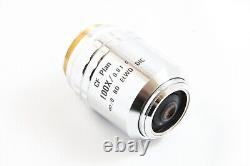 Nikon CF Plan 100x / 0.81 C BD ELWD DIC? /0 WD 2.0 Microscope Objective Lens