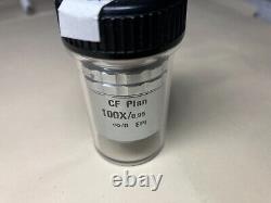 Nikon CF Plan 100x /0.95 EPI Infinity WD 0.30 Microscope Objective p/n 81804