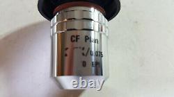 Nikon CF Plan 2.5x/0.075 WD Microscope objective lens Free Fast Shipping