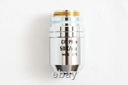 Nikon CF Plan 50x / 0.80 infi/0 EPI WD 0.54 Microscope Objective Lens #5370