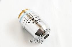 Nikon CF Plan 50x / 0.80 infi/0 EPI WD 0.54 Microscope Objective Lens #5370
