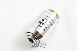 Nikon CF Plan 50x / 0.80 infi/0 EPI WD 0.54 Microscope Objective Lens #5370