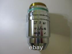 Nikon CF Plan EPI 20x/0.46? /0 EPI WD 3.1 Infinity Microscope Objective Lens RMS
