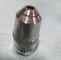 Nikon, Diaphot 200 Microscope Objective Lens E Plan 10x/0.25, 160/- Japan