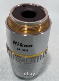 Nikon, Diaphot 200 Microscope Objective Lens E Plan 10x/0.25, 160/- Japan