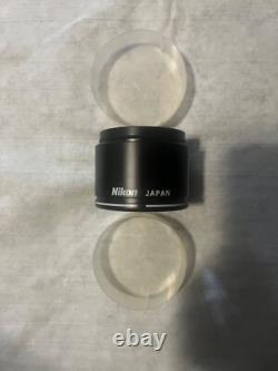 Nikon ED Plan 1x Microscope Objective Lens for Stereo Microscope Great Shape