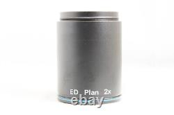 Nikon ED Plan 2x for SMZ Series Stereo Microscope Objective Lens 55mm Thread