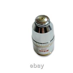 Nikon E Plan 100x/1.25 Oil 160/0.17 Ph4 DL Microscope Objective Lens Japan Made