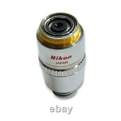 Nikon E Plan 100x/1.25 Oil 160/0.17 Ph4 DL Microscope Objective Lens Japan Made