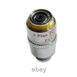 Nikon E Plan 100x/1.25 Oil 160/0.17 Ph4 DL Microscope Objective Lens Japan Made