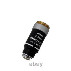Nikon E Plan 100x/1.25 Oil Microscope Objective? /0.17 WD 0.23