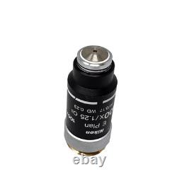 Nikon E Plan 100x/1.25 Oil Microscope Objective? /0.17 WD 0.23