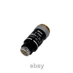 Nikon E Plan 100x/1.25 Oil Microscope Objective? /0.17 WD 0.23