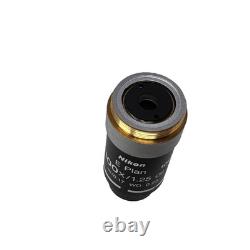 Nikon E Plan 100x/1.25 Oil Microscope Objective? /0.17 WD 0.23