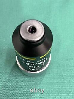 Nikon E Plan 10X/0.25? / WD 7.0 Microscope Objective
