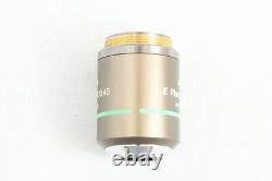Nikon E Plan 20X / 0.40 WD 3.1 BD Microscope Objective Lens Clear Glass #3597