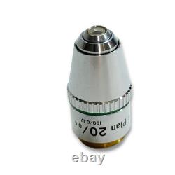 Nikon E Plan 20x 160/0.17 Microscope Objective Lens Made in Japan