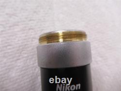 Nikon E Plan 40x Microscope Objective Lens for Eclipse Series Microscopes