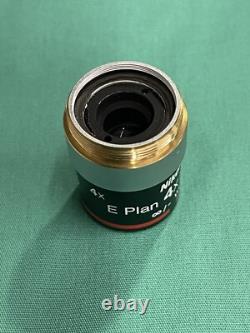 Nikon E Plan 4X/0.10? / WD 30 Microscope Objective