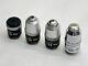 Nikon E Plan 4/0.1 10/0.25 40/0.65 100/1.25 Oil Microscope Objective Lens Lot 4