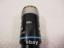 Nikon Eclipse E Plan 40x Microscope Objective Lens WD 0.65 Excellent Shape