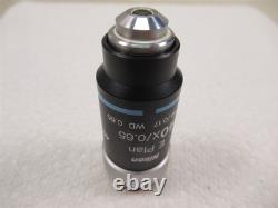 Nikon Eclipse E Plan 40x Microscope Objective Lens WD 0.65 Excellent Shape
