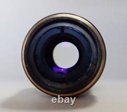 Nikon Eclipse Series Biological Microscope Objective Lens CFI Plan 4x/0.10 Used