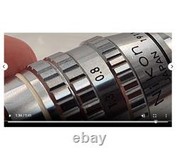 Nikon Fluor 100x / 1.30 Oil 1.3 0.8 160/0.17 Microscope Objective Lens RMS 34671