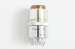 Nikon Fluor 10x / 0.5 160/0.17 Microscope Objective #4794