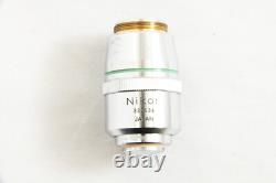 Nikon Fluor 20X 0.75 160/0.17 Microscope Objective Lens #4585