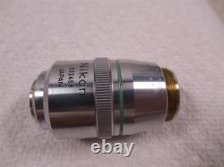 Nikon Fluor 20x 0.75 Microscope Objective Lens Fluorite