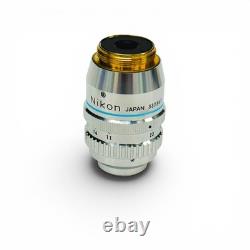 Nikon Fluor 40 x/0.85 Microscope Objective Lens 160/0.11-0.23 Correction Collar