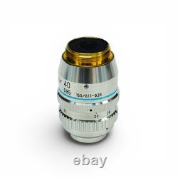 Nikon Fluor 40 x/0.85 Microscope Objective Lens 160/0.11-0.23 Correction Collar