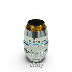 Nikon Fluor 40 x/0.85 Microscope Objective Lens 160/0.11-0.23 Correction Collar