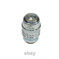 Nikon Fluor 40x 1.30 Oil Microscope Objective Lens 160/0.17 Made in Japan