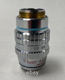 Nikon Fluor 40x 1.30 Oil Ph4DL 160/0.17 Microscope Objective Lens