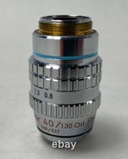 Nikon Fluor 40x 1.30 Oil Ph4DL 160/0.17 Microscope Objective Lens