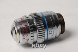 Nikon Fluor 60x 0.70 Ph3 DM LWD 160/0-1.2 Microscope Objective Lens