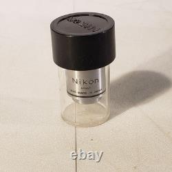 Nikon Hi M 100 1.25 Microscope Objective Lens s HI