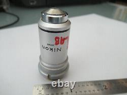 Nikon Japan 100x Objective Lens Microscope Part Optics As Pictured &4b-ft-31