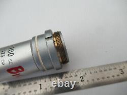 Nikon Japan 100x Objective Lens Microscope Part Optics As Pictured &4b-ft-31