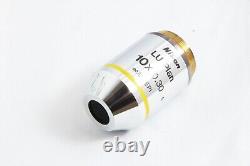 Nikon LU Plan 10x / 0.30 A? /0 WD 17.3 Microscope Objective Lens 25 Thread